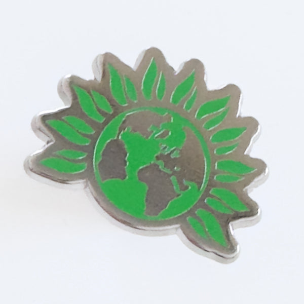 Official Enamel Green Party Pin (Pack of 5)