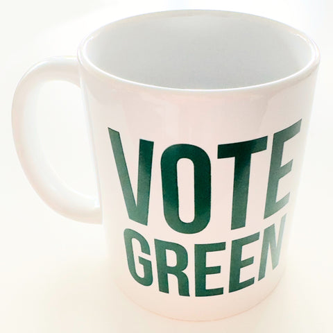 Vote Green Mug