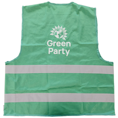 Green Party Hi Vis Back