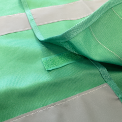 Green Party Hi Vis Velcro